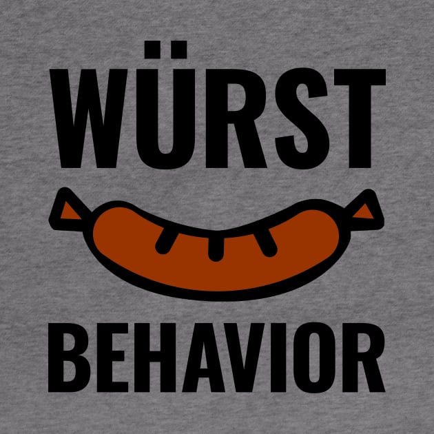 Wurst Behavior Large by HighBrowDesigns